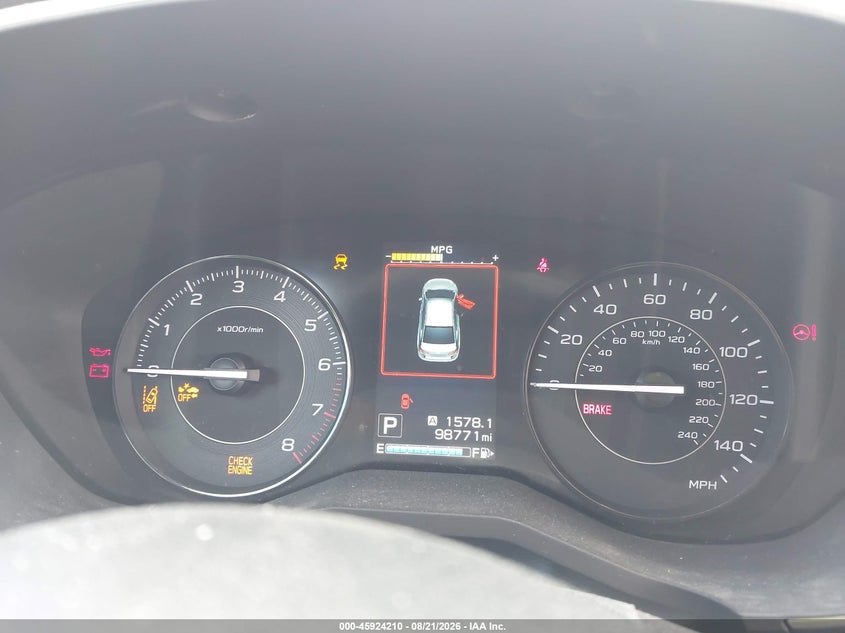 SUBARU IMPREZA 2017 VIN 4S3GTAD68H3753246