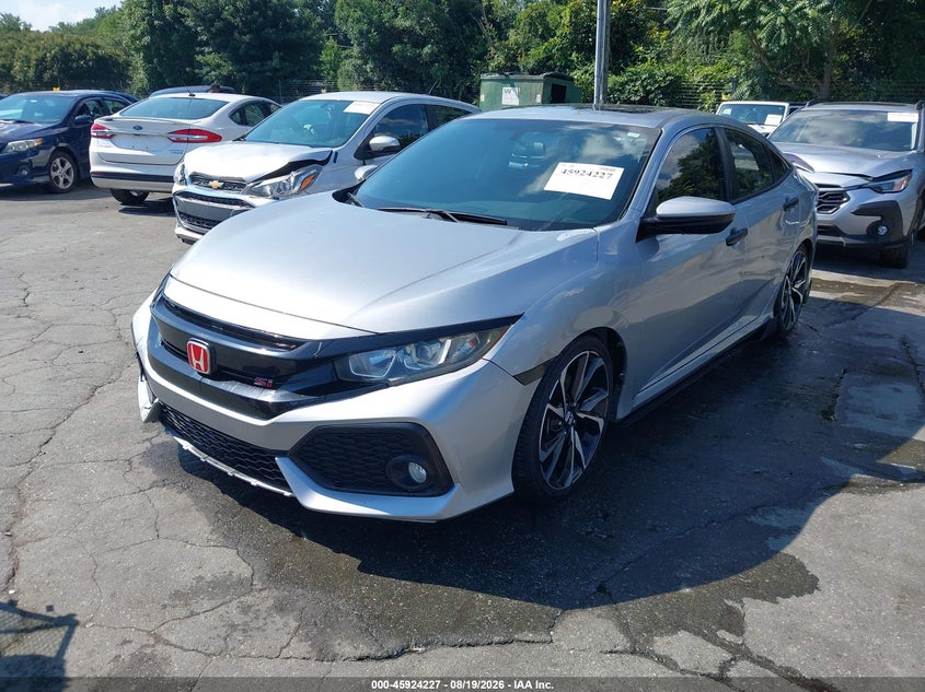 2018 Honda Civic, Удар ззаду, IAAI, VIN 2HGFC1E56JH702379 — фото 2