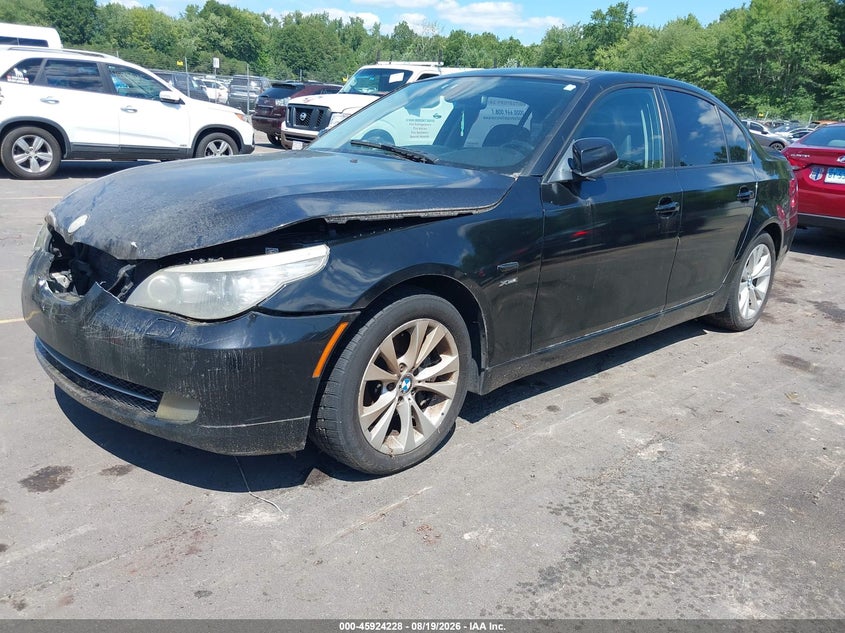 2010 BMW 5er, Обычный износ, IAAI, VIN WBANV9C52AC488240 — фото 2