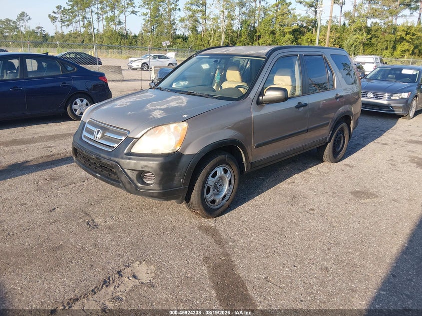 2005 Honda CR-V, Обычный износ, IAAI, VIN JHLRD68535C006513 — фото 2