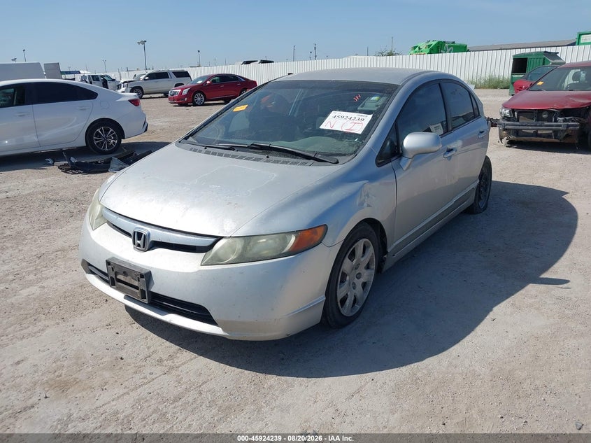 2006 Honda Civic, Удар ззаду, IAAI, VIN 1HGFA16536L125342 — фото 2