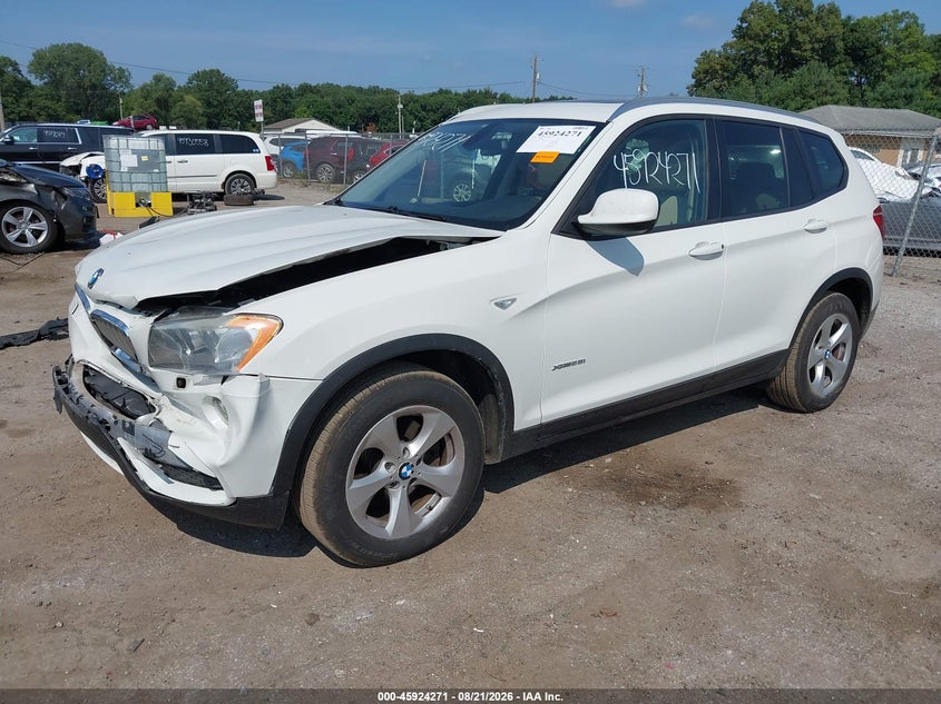 2011 BMW X3 SPORT UTILITY VEHICLE 3.0L I-6 DOHC, VVT, 240HP