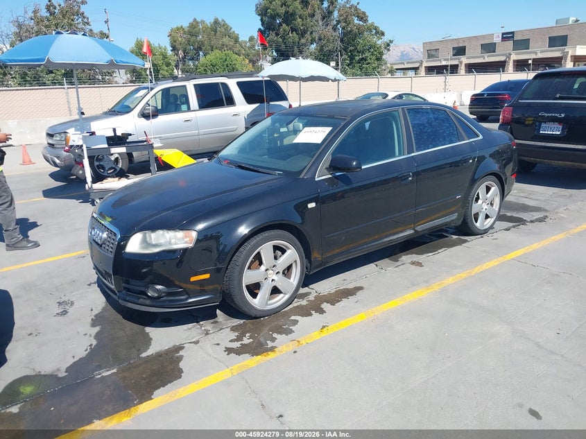 AUDI A4 2007 VIN WAUEF78E67A190336