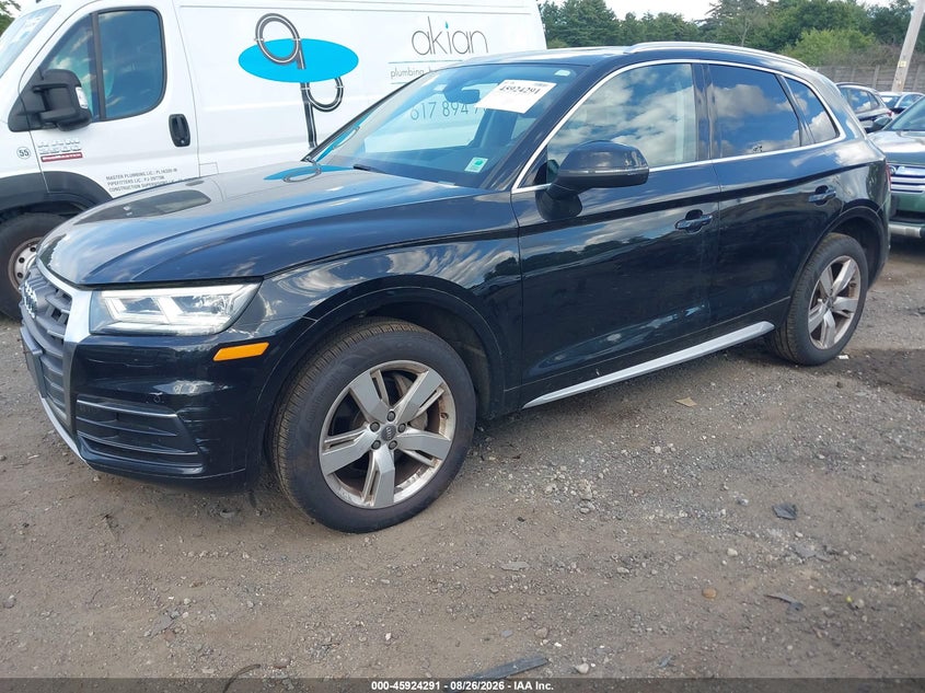 2018 Audi Q5, Пресная вода, IAAI, VIN WA1BNAFY1J2059362 — фото 2