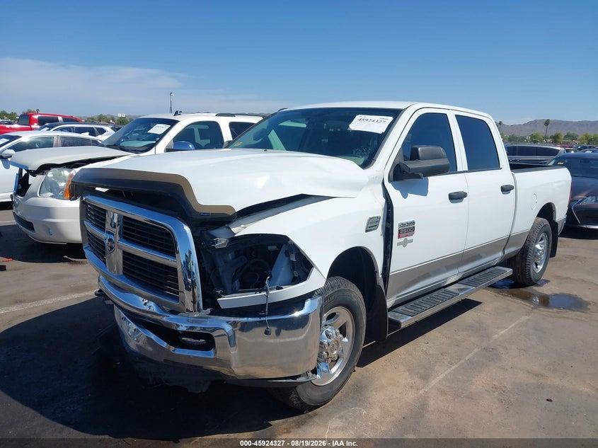 RAM RAM 2500 2011 VIN 3D7TP2CL3BG545334