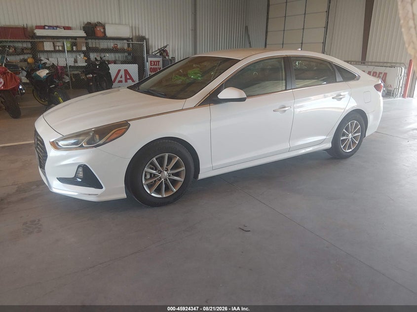 Vin: 5npe24aaxjh682226, lot: 46423435, hyundai sonata eco 20182