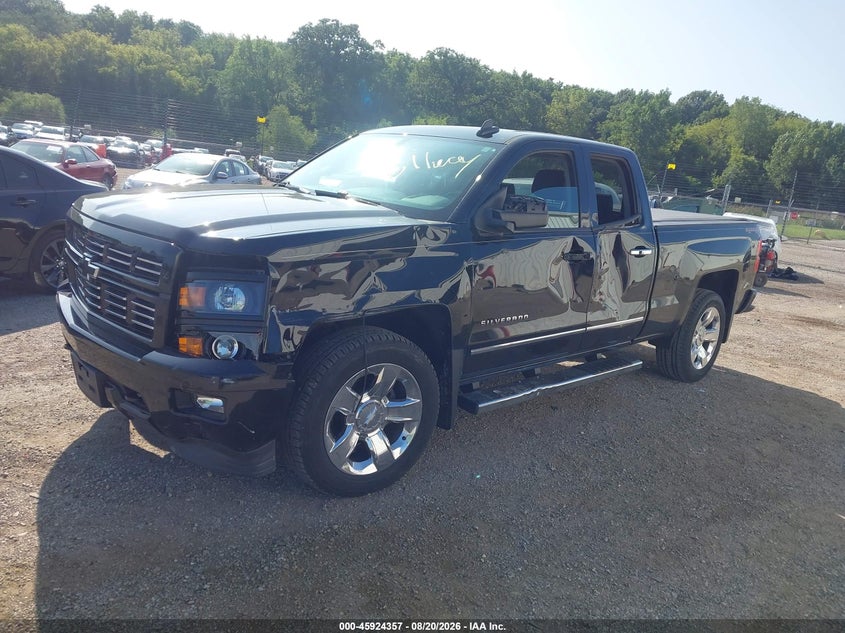 2015 Chevrolet Silverado, Левый бок, IAAI, VIN 1GCVKREC6FZ343908 — фото 2