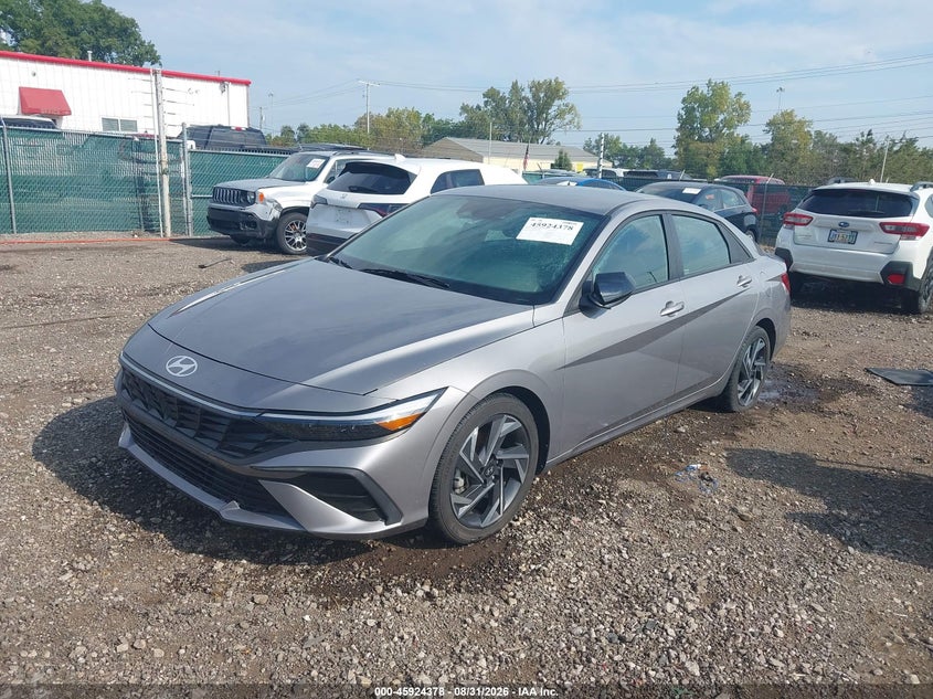 Vin: kmhlm4dg0su993717, lot: 46423466, hyundai elantra sel sport 20252