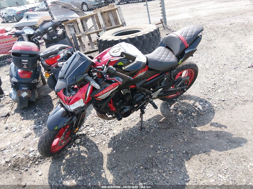 2024 KAWASAKI ER650 auction photo 2