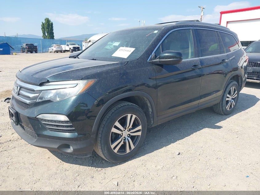 Vin: 5fnyf6h51gb012755, lot: 46423502, honda pilot ex-l 20162