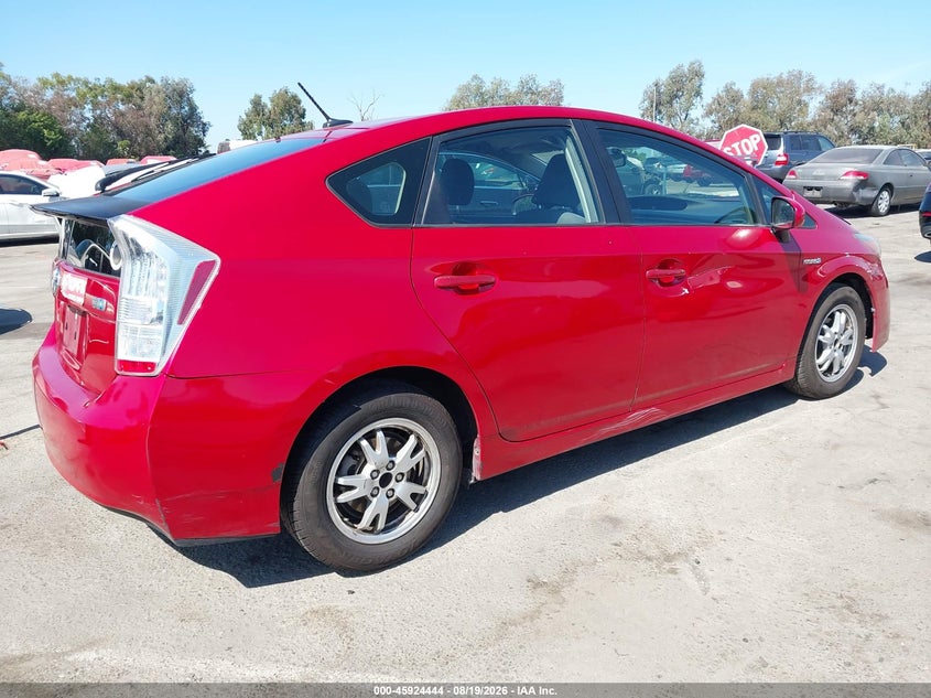 2010 TOYOTA PRIUS auction photo 4