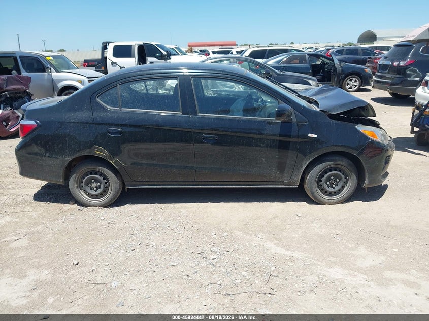 2023 MITSUBISHI MIRAGE SEDAN 1.2L I-3 DOHC, VVT, 78HP