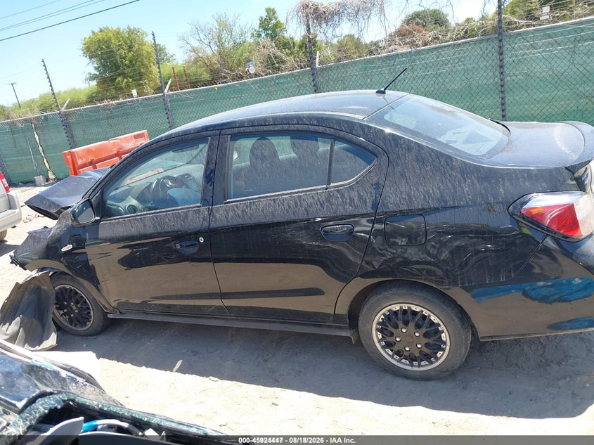 2023 MITSUBISHI MIRAGE SEDAN 1.2L I-3 DOHC, VVT, 78HP