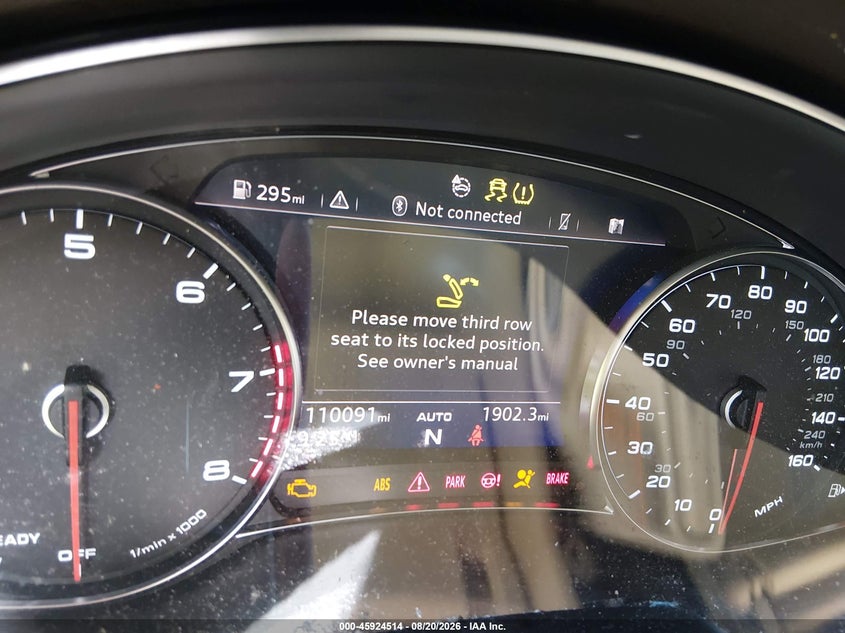 AUDI Q7 2019 VIN WA1AHAF70KD030841