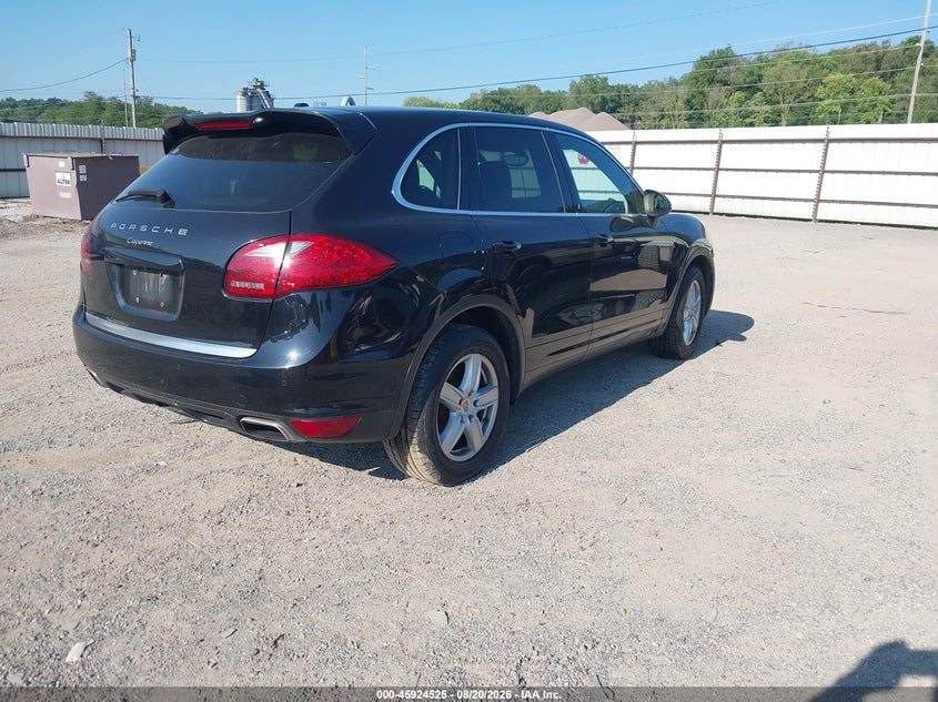 PORSCHE CAYENNE 2012 VIN WP1AA2A21CLA12382