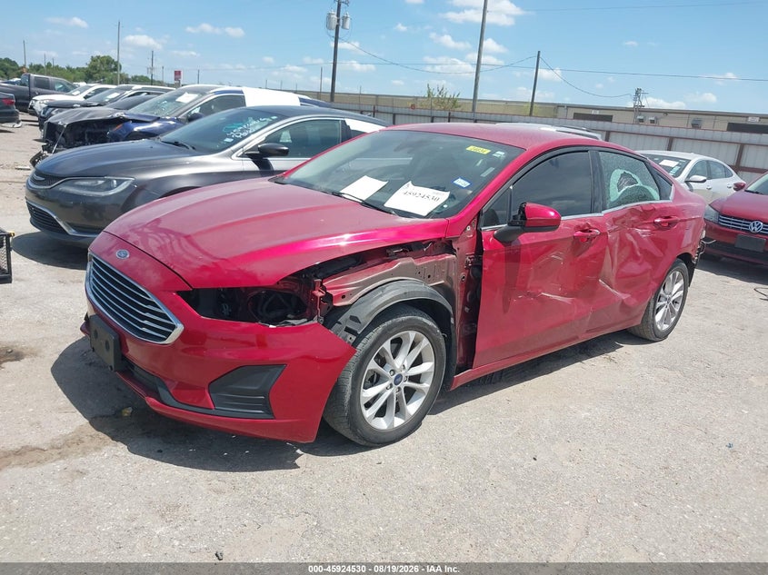 2020 Ford Fusion, Front End, IAAI, VIN 3FA6P0HD3LR232423 — photo 2