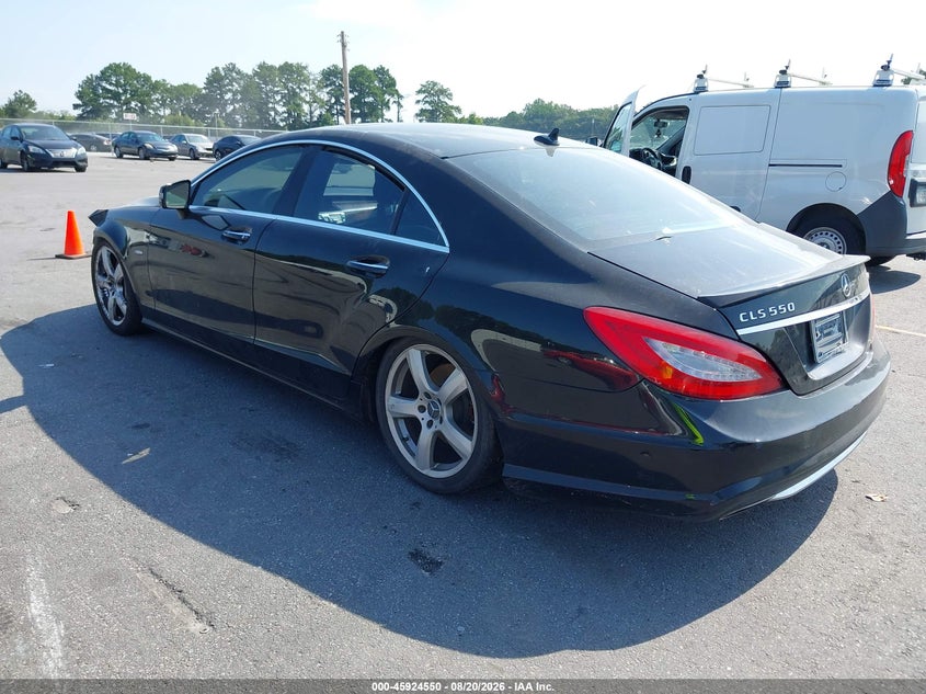 2012 MERCEDES-BENZ CLS 550 auction photo 3