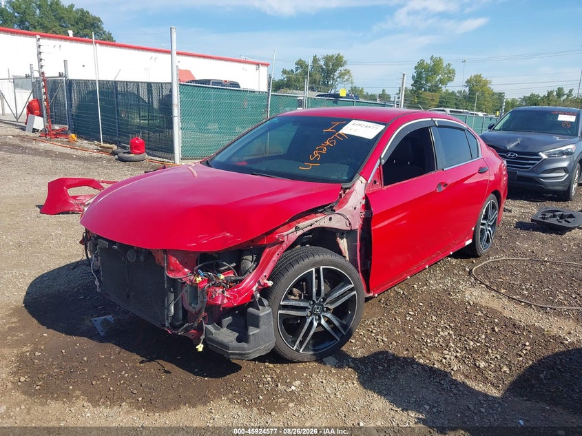 2016 HONDA ACCORD auction photo 2