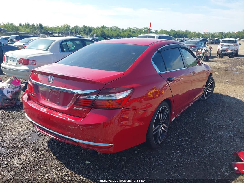 2016 HONDA ACCORD auction photo 4