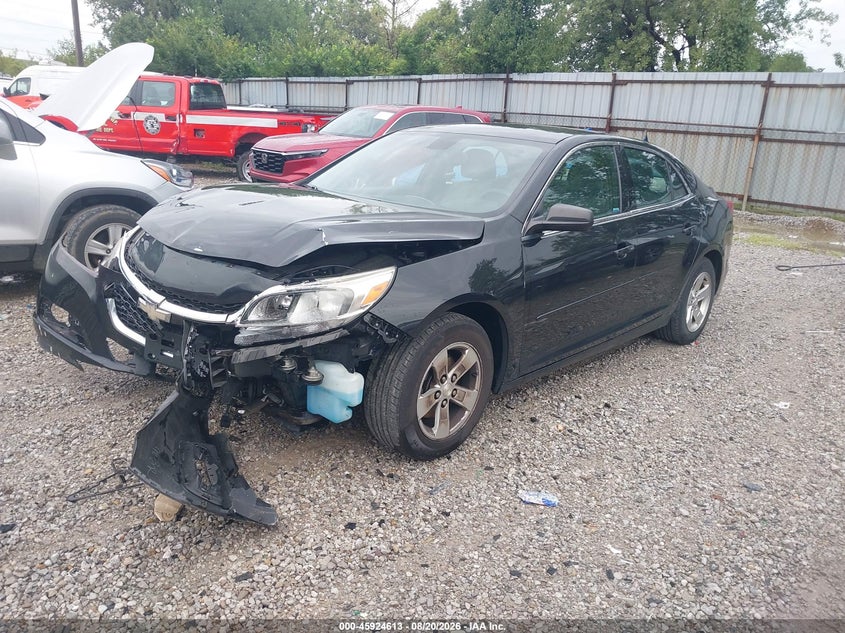 2014 Chevrolet Malibu, Front End, IAAI, VIN 1G11B5SLXEF274922 — photo 2