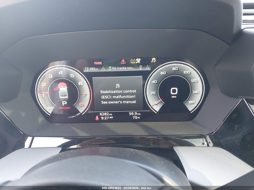 AUDI A3 2026 VIN WAUGUDGY0TA027281