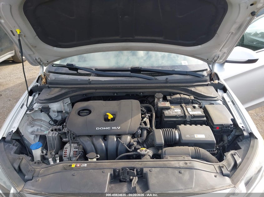 2017 HYUNDAI ELANTRA SEDAN 2.0L I-4 DOHC, VVT, 147HP