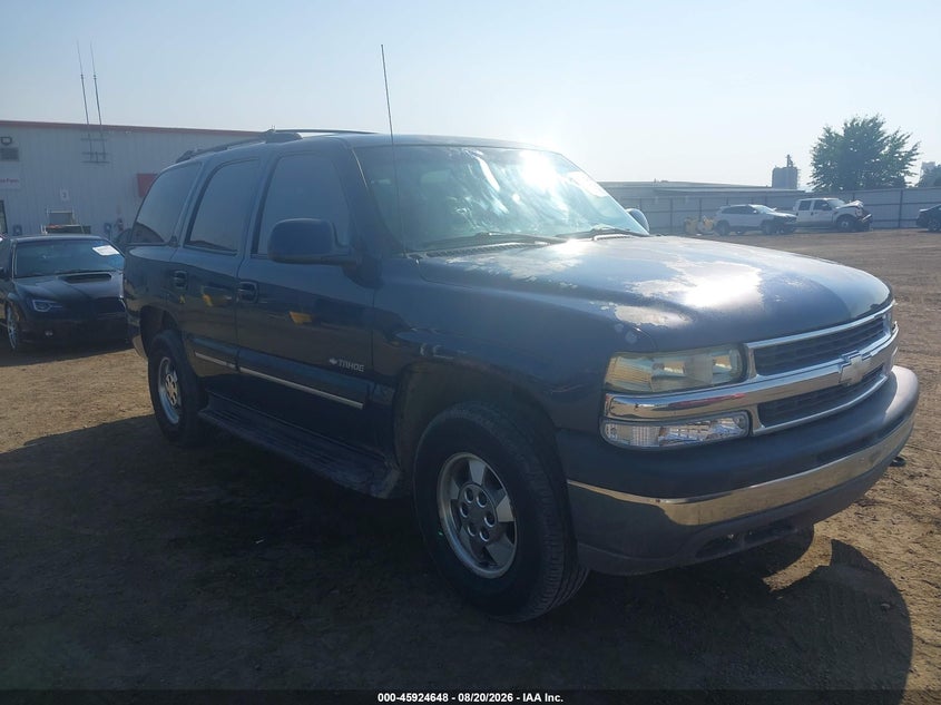 2001 CHEVROLET TAHOE auction photo 1