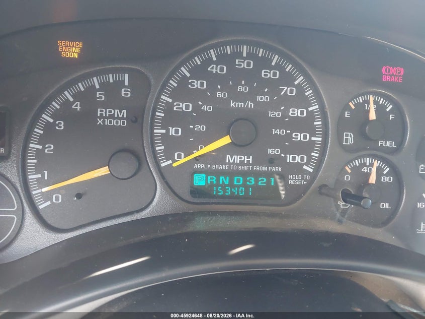 2001 CHEVROLET TAHOE auction photo 7