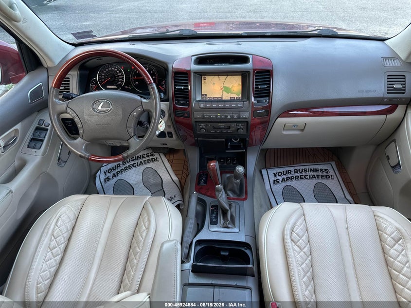 LEXUS GX 470 2008 VIN JTJBT20XX80164244