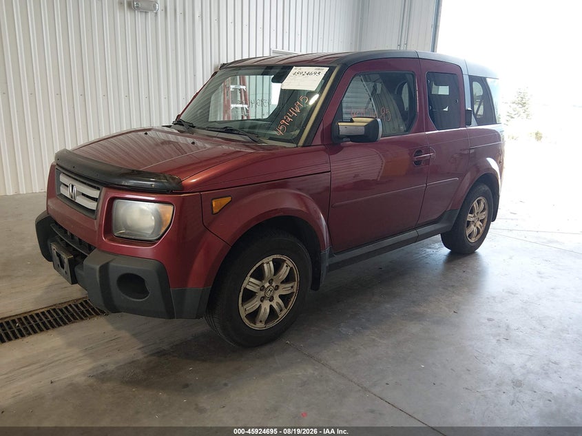 HONDA ELEMENT 2008 VIN 5J6YH28708L020147