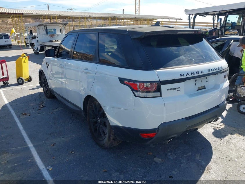 2016 LAND ROVER RANGE ROVER SPORT auction photo 3