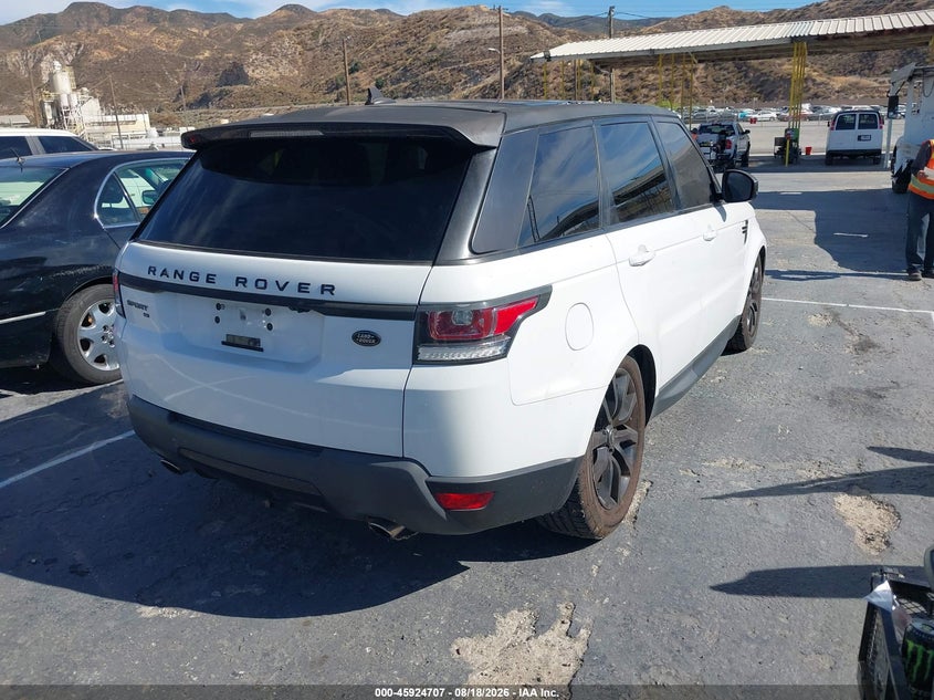 2016 LAND ROVER RANGE ROVER SPORT auction photo 4