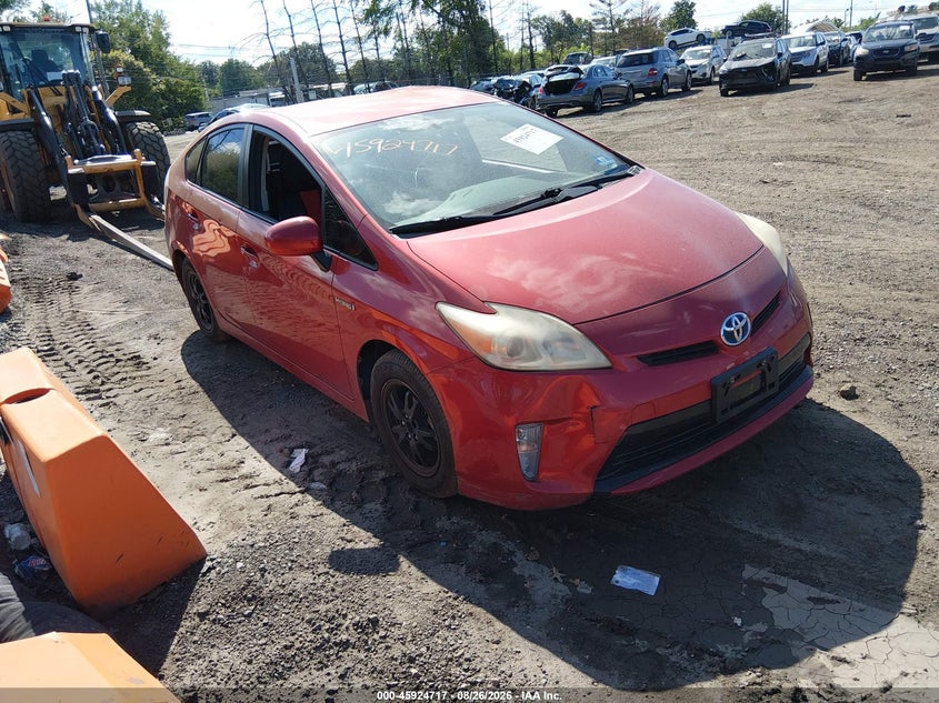 2012 TOYOTA PRIUS auction photo 1
