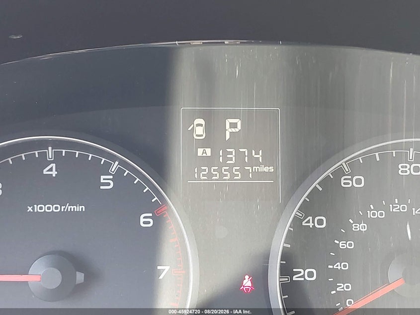 2014 SUBARU OUTBACK auction photo 7
