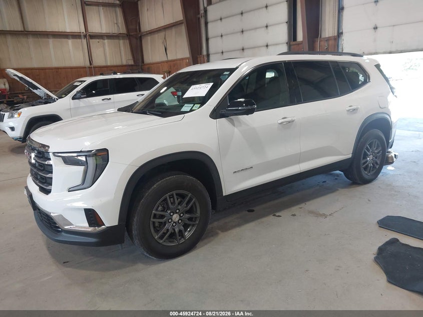 2025 GMC Acadia, Rear, IAAI, VIN 1GKENNRS9SJ166141 — photo 2
