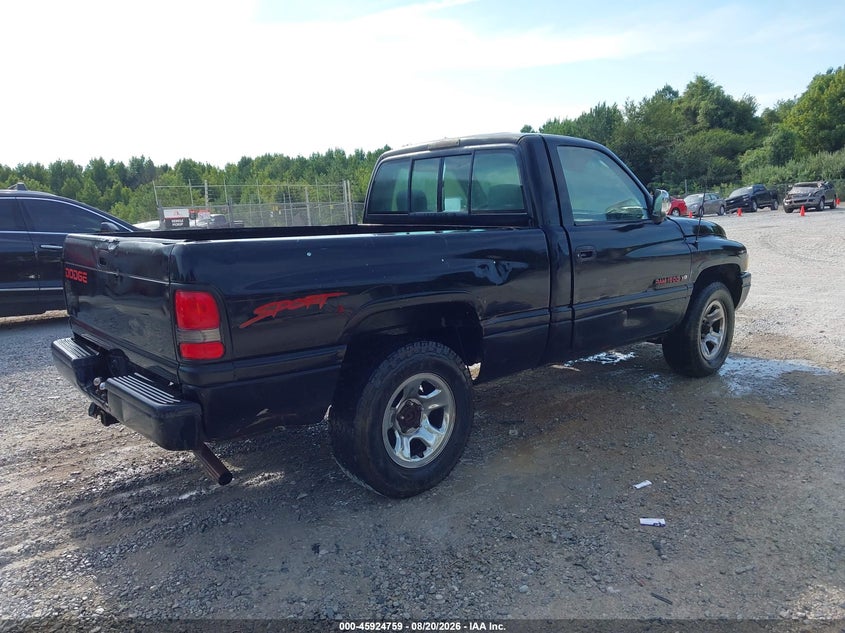 DODGE RAM 1500 1997 VIN 1B7HC16ZXVS103511