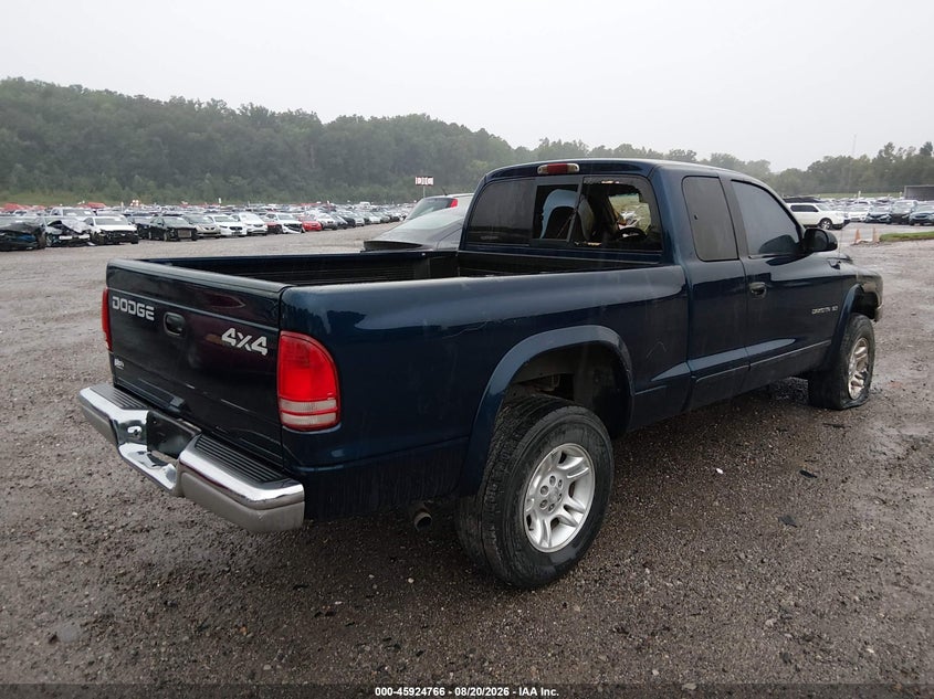 DODGE DAKOTA 2001 VIN 1B7GG22N11S284792