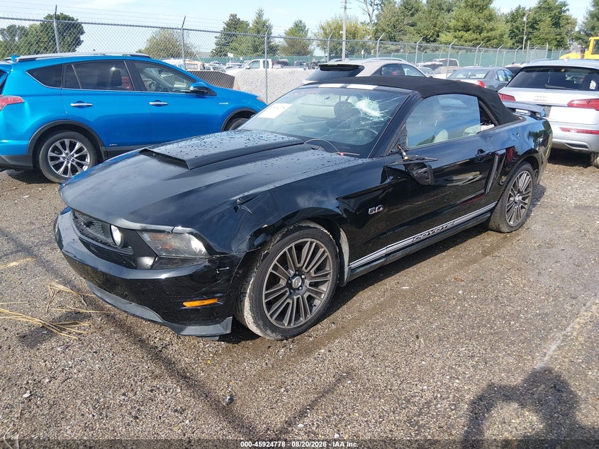 FORD MUSTANG 2011 VIN 1ZVBP8FF7B5124431