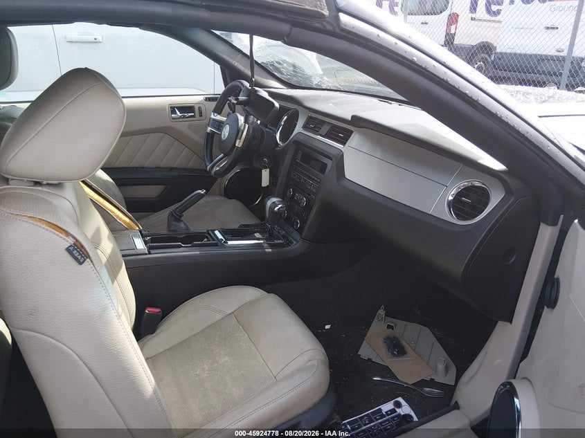 FORD MUSTANG 2011 VIN 1ZVBP8FF7B5124431