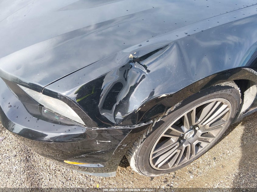 FORD MUSTANG 2011 VIN 1ZVBP8FF7B5124431