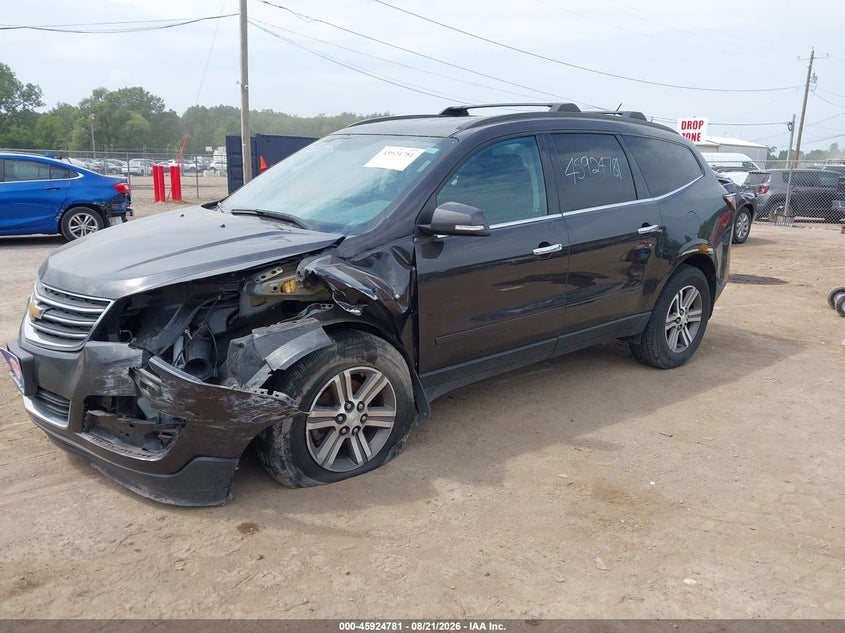 2017 Chevrolet Traverse, Пошкодження КПП, IAAI, VIN 1GNKVHKD8HJ269000 — фото 2