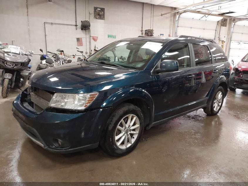 2014 Dodge Journey, Front End, IAAI, VIN 3C4PDDBGXET167027 — photo 2