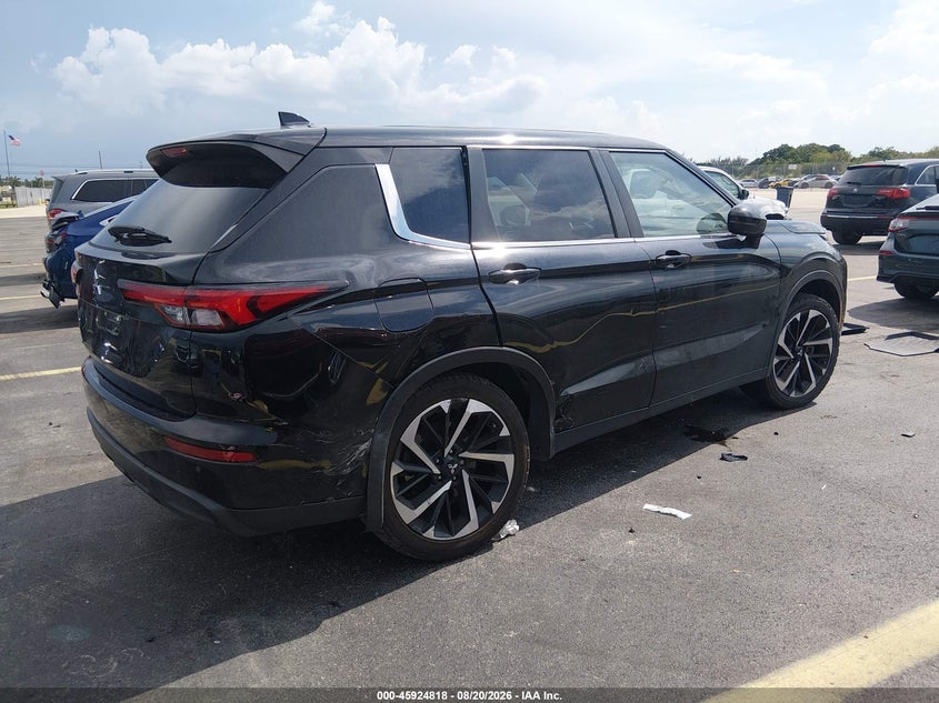MITSUBISHI OUTLANDER 2022 VIN JA4J3TA83NZ072230