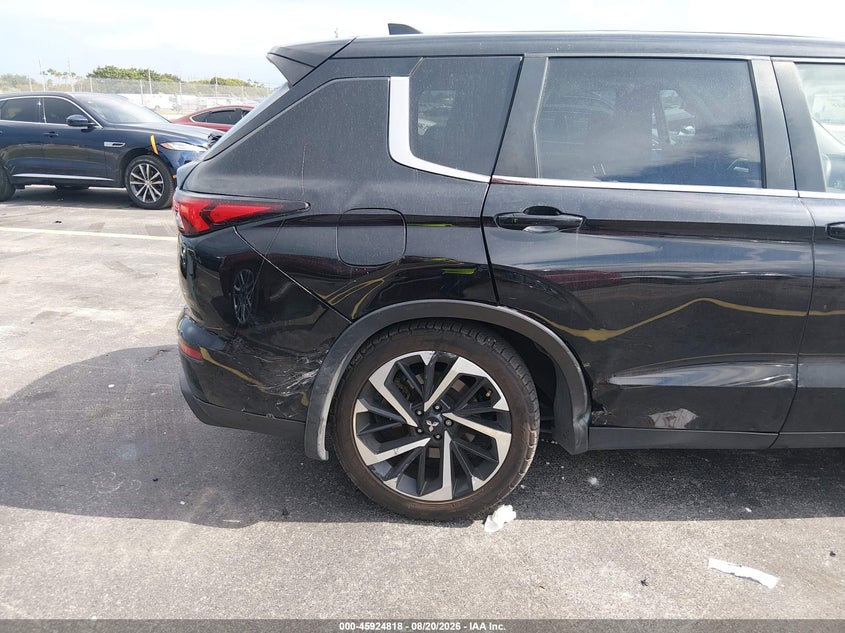 MITSUBISHI OUTLANDER 2022 VIN JA4J3TA83NZ072230