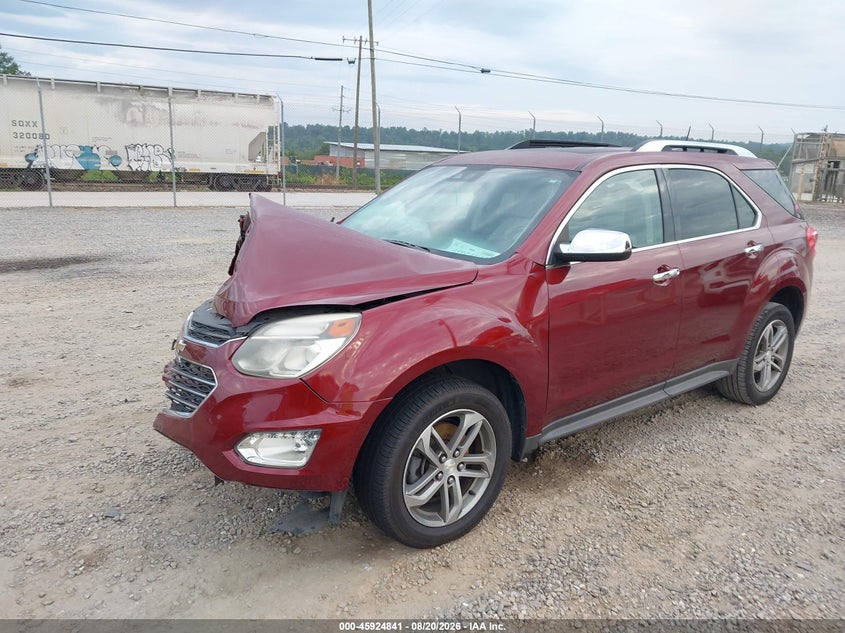 2016 Chevrolet Equinox, Front End, IAAI, VIN 2GNALDEK2G6140931 — photo 2