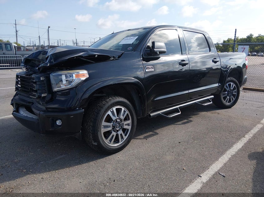2018 Toyota Tundra 1794 5.7L V8, All Over, IAAI, VIN 5TFAW5F13JX728937 — photo 2
