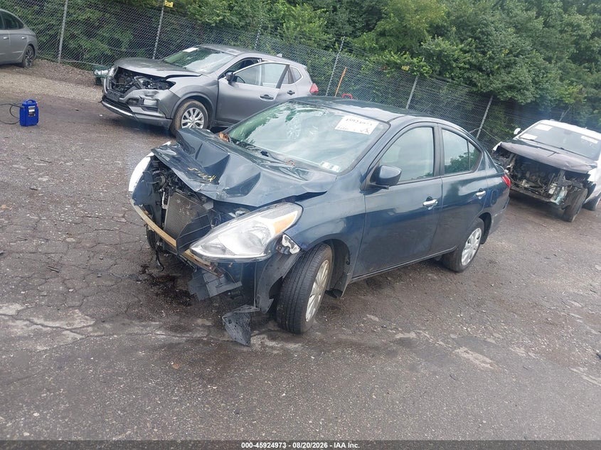 2017 NISSAN VERSA SEDAN 1.6L I-4 DOHC, VVT, 109HP
