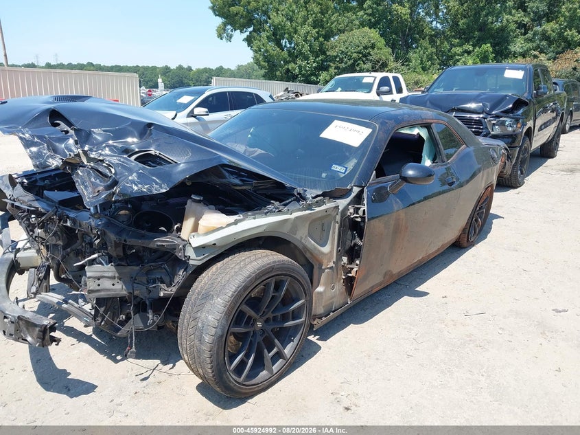 2017 Dodge Challenger, Left Rear, IAAI, VIN 2C3CDZBT9HH568806 — photo 2
