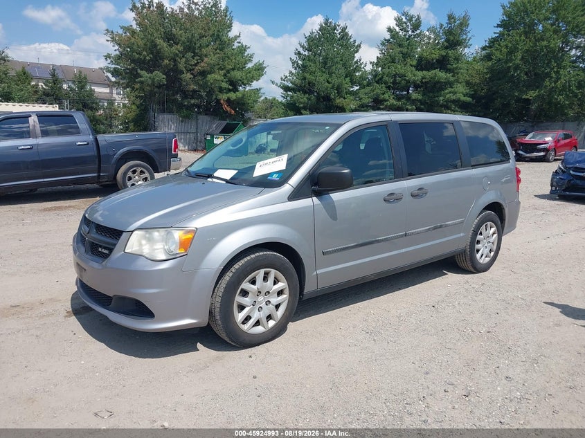 Vin: 2c4jrgag7er401685, lot: 46424081, ram cargo tradesman 20142