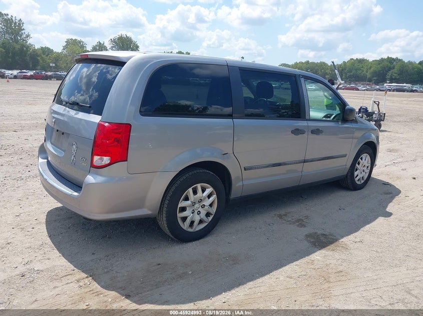 Vin: 2c4jrgag7er401685, lot: 46424081, ram cargo tradesman 20144